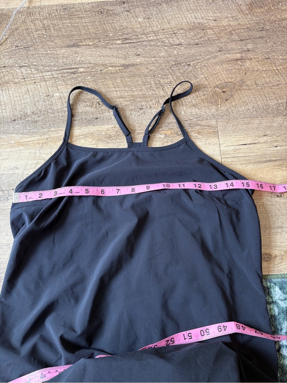 All in Motion Black Flex Athletic Workout Dress with Built in Romper - Picture 5 of 7